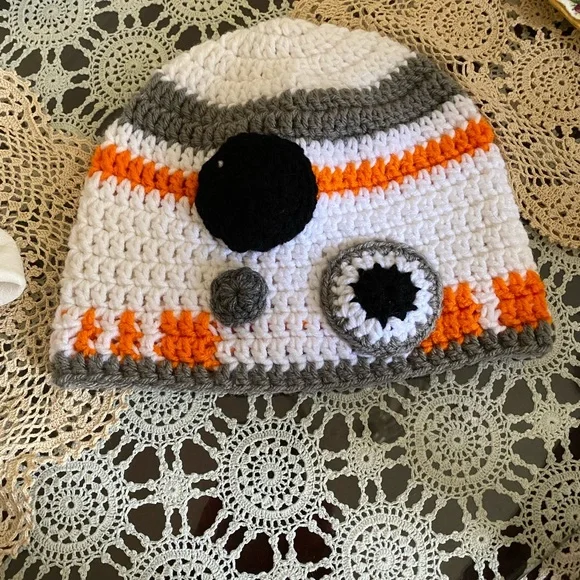 Star Wars BB8 Hand crocheted Hat NEW - Picture 15 of 15